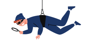 Hacker na laně
